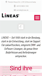 Mobile Screenshot of lineas.de